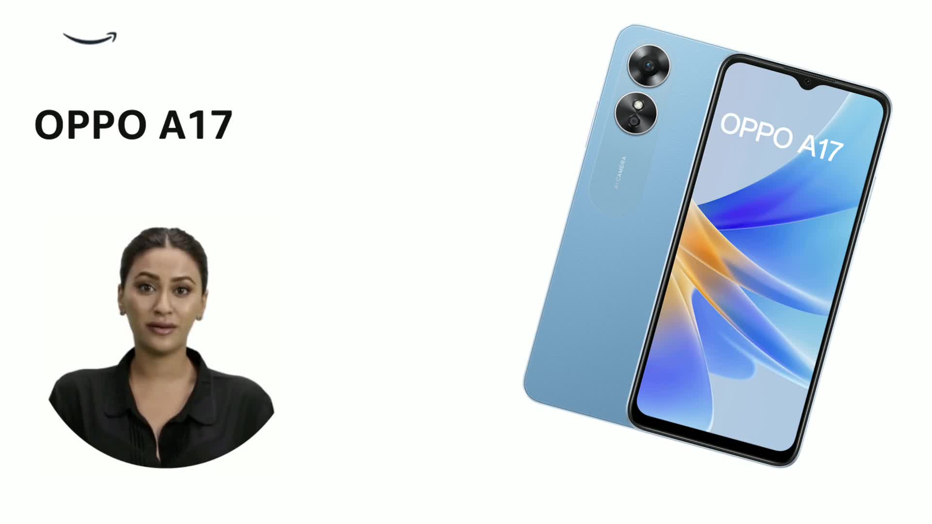 Refurbished) Oppo A17 (Lake Blue, 4GB RAM, 64GB Storage) : Amazon