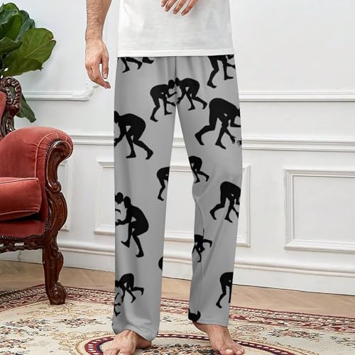 Wrestling The Wrestlers Mens Pajamas Pants Women Sleepwear Lounge Pant with Pockets2