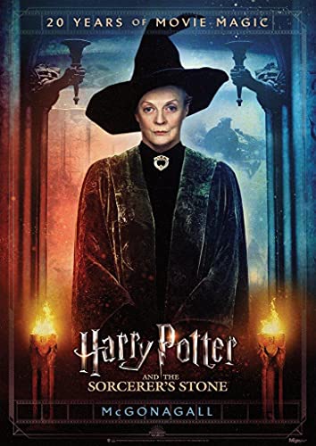 MIGHTYPRINT Harry Potter and the Sorcerer's Stone 20th Anniversary – McGonagall – Durable 17” x 24 Wall Art – NOT Made of Paper – Officially Licensed Collectible MP17240706