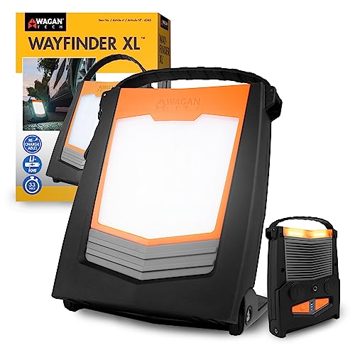 Wagan EL4345 Wayfinder XL 1000 Lumen Rechargeable Work...