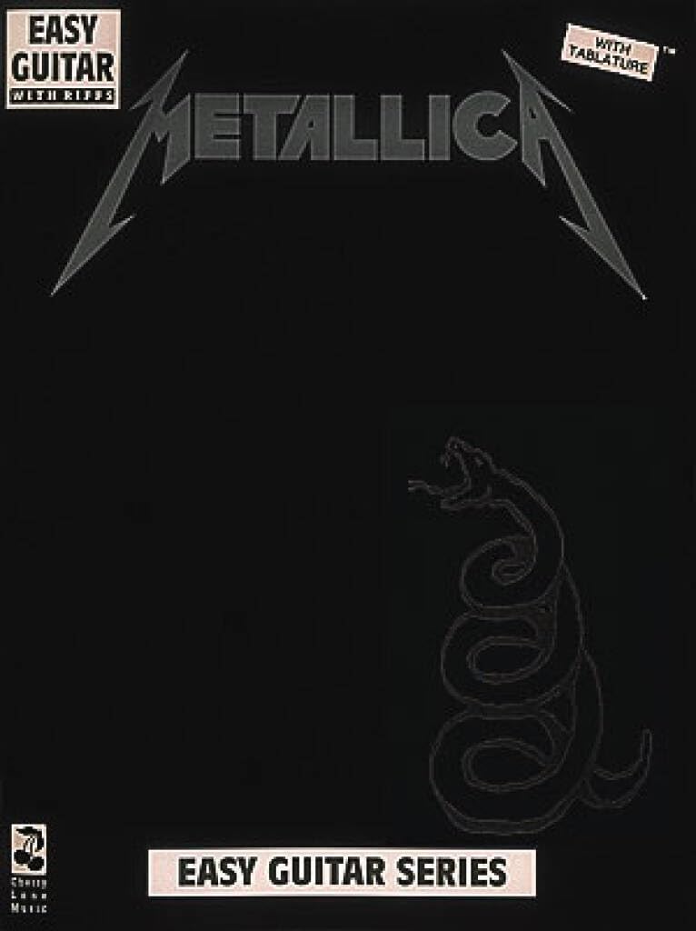 Metallica: Easy Guitar and Vocal (Play it Like it is): (Black)