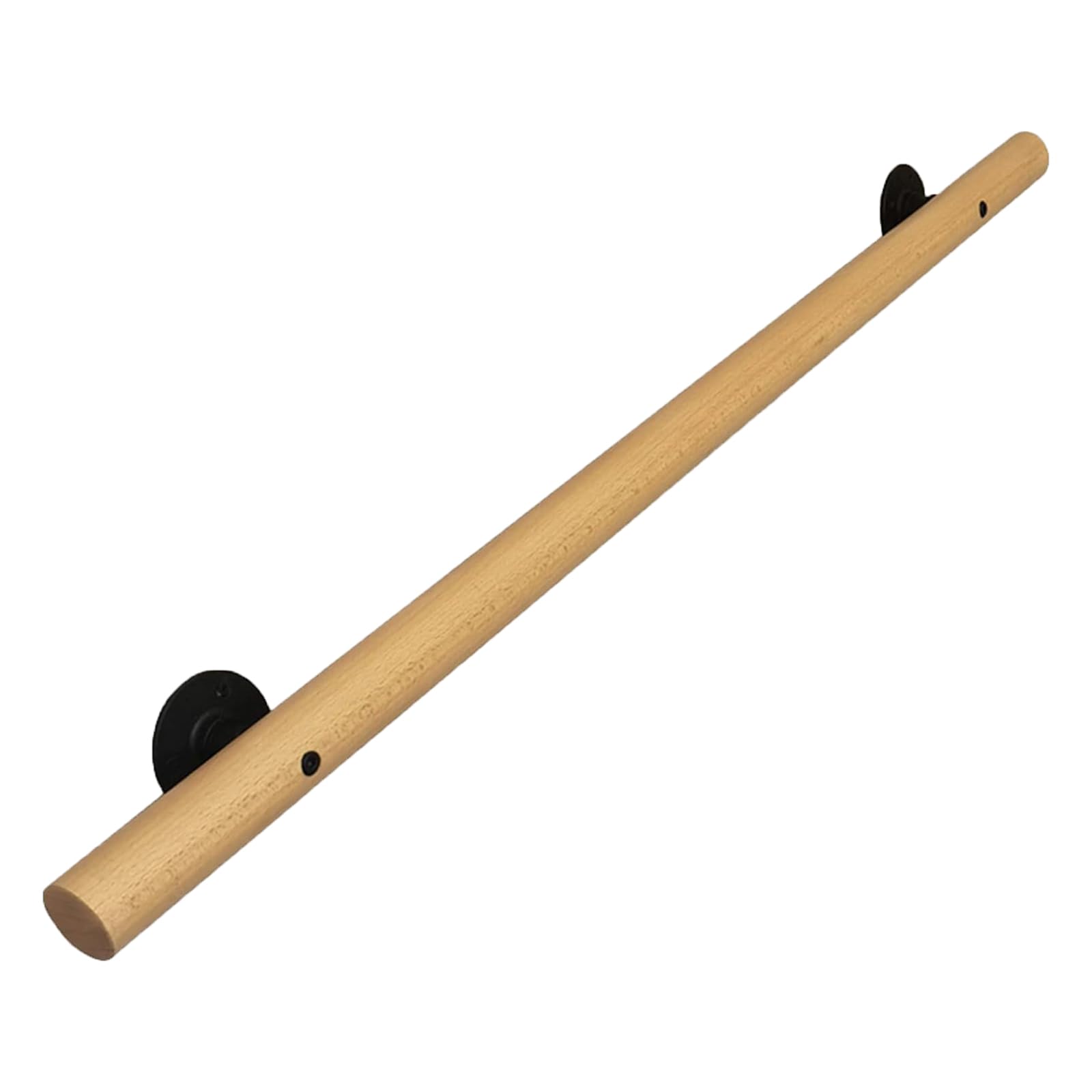 LWJSOCP Indoor Stair Grab BarSafe Nonslip Wood Railing for Elderly Support Sturdy Stair Safety Handle Kit for Lofts Corridors & GuardrailsEnhance Stability & Security