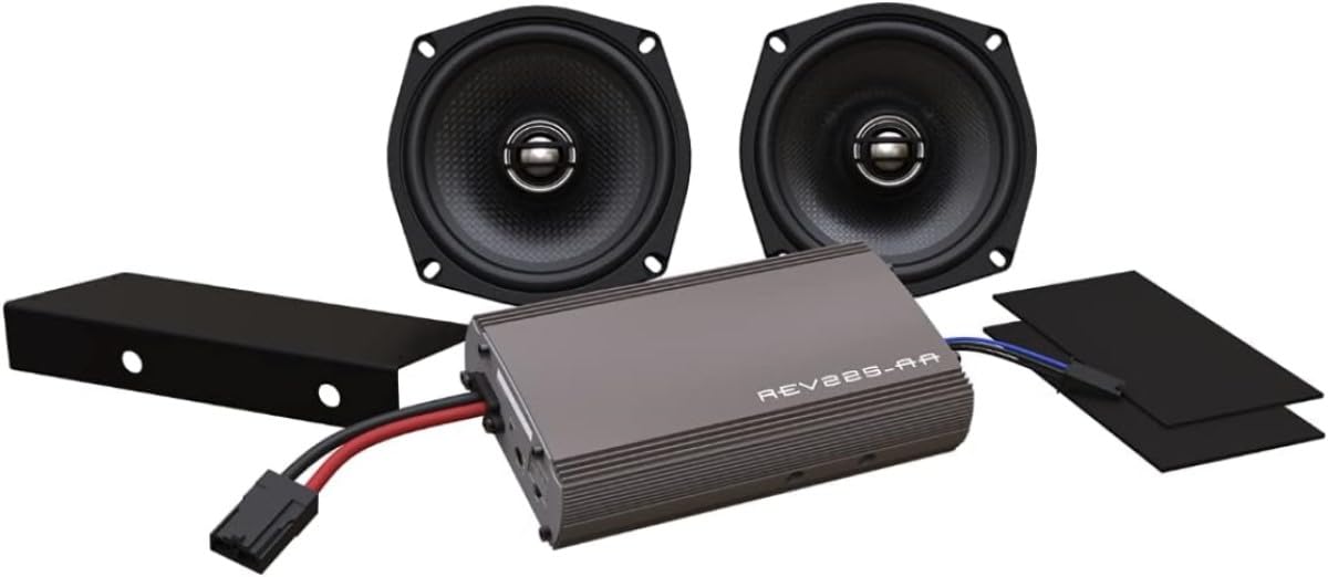 Hogtunes KVR Power KIT-XL with 225 Watts RMS Amplifier & XL Series 5.25
