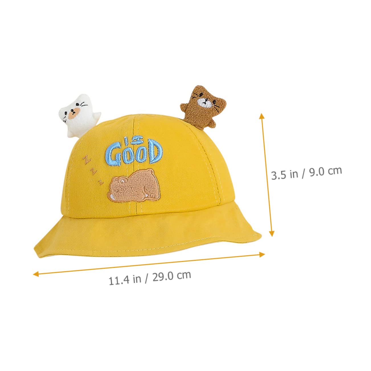 FOMIYES Cappello Sole per Cartone Cappellino Antivento per attività per Escursioni Picnic e Design Traspirante