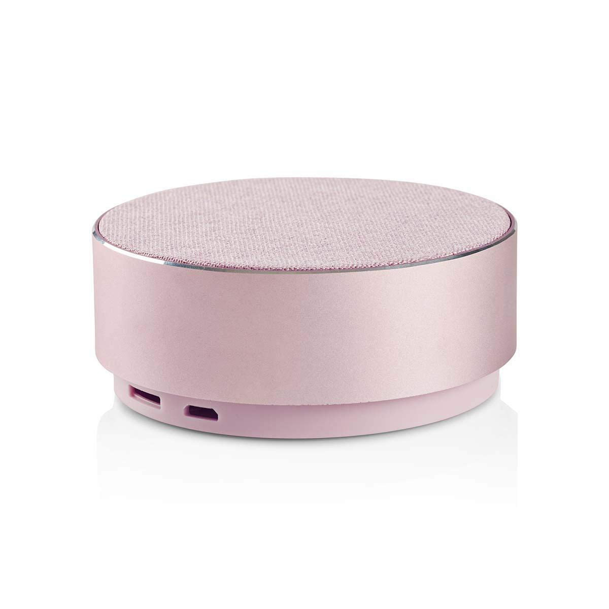 Nedis Bluetooth 9 W Design In Metallo Rosa