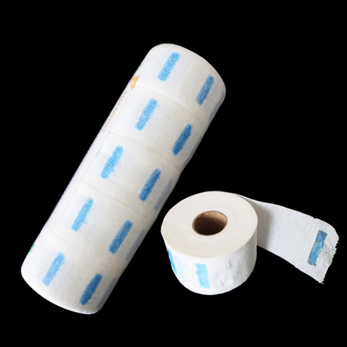 LIFKOME Cuello Práctico de Madera White desechable de Pulpa Protector Usar y Paquete de 800 Hojas Cómodo para Barbería Corte de Cabello en Casa