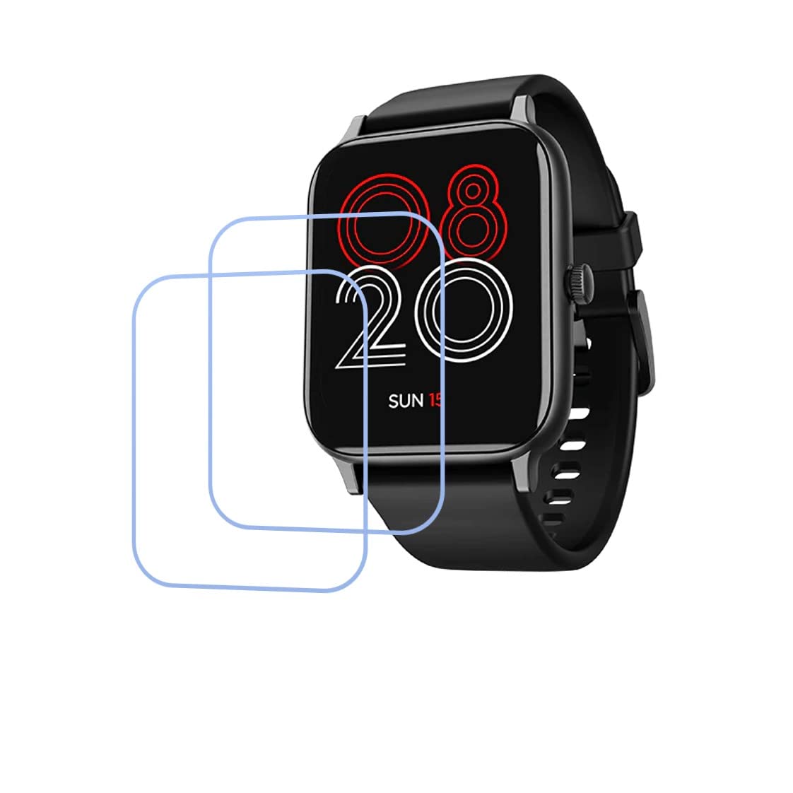 DVTECH® (Pack of 02 Fingerprint resistant Flexible High Glossy Smartwatch Screen Guard for boAt Xtend Pro (Not a Tempered glass) (B0BBMMSTTY) Amazon Price History, Amazon Price Tracker