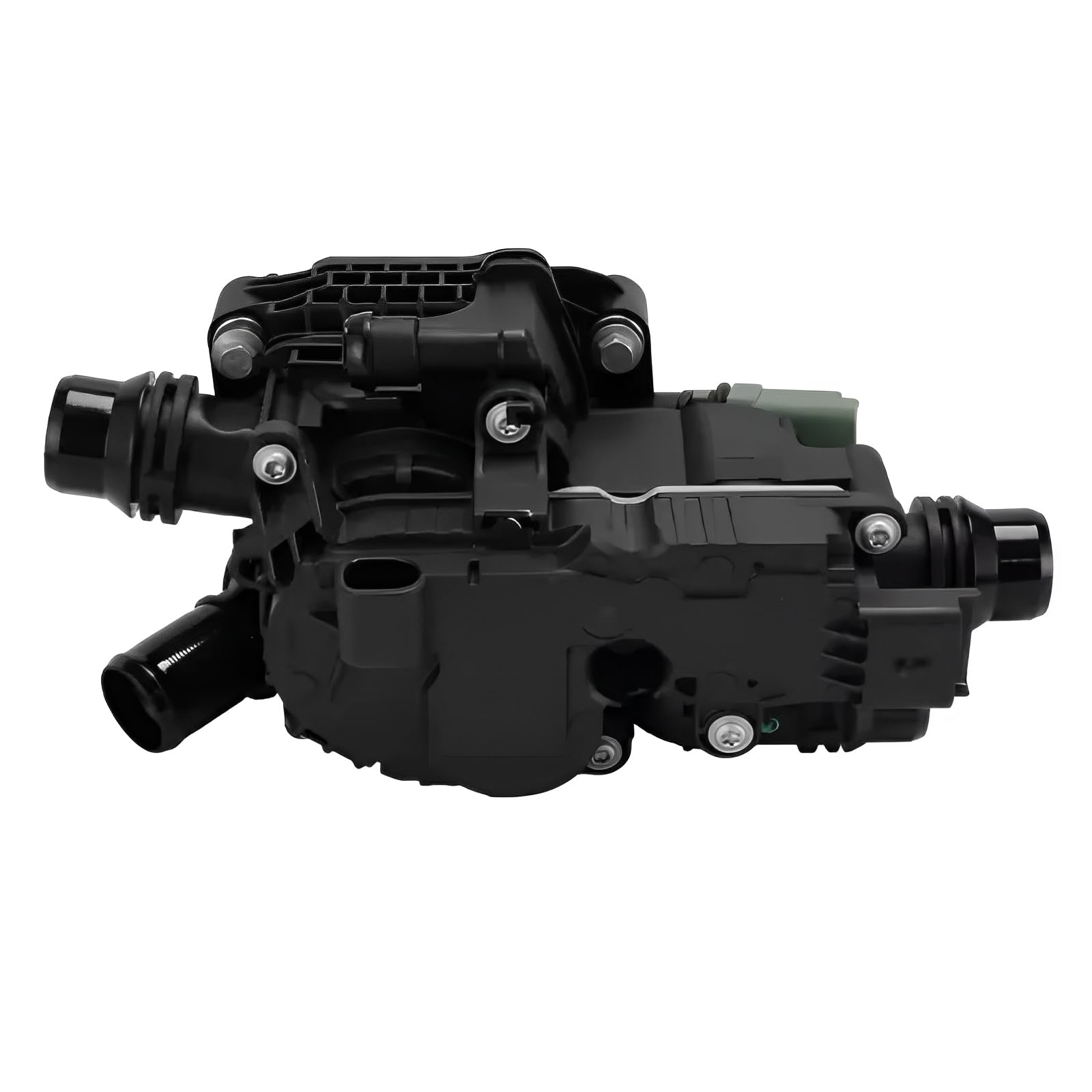 Termostato Refrigerante, Carcasa Termostato 9803549480, Sustitución Directa | Compatible con Peugeot/Compatible con Citroën/1.6 BlueHDi y 1.6 Turbo, Plug & Play, Resistente al Calor y la Corrosión