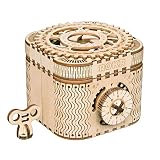 Tipo: Edificio modelo ZHANGJ Montaje De Bricolaje 3D Rompecabezas De Madera Mecánico Modelo De Construcción Kit De Juguete De Regalo para Niños Adultos, Reloj De Péndulo
