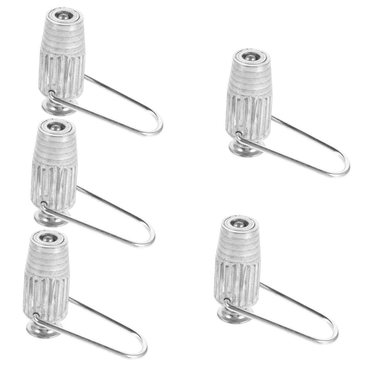 Gadpiparty 5stücke Wäscheleinenspanner aus Aluminium Drahtklemme für Wäscheleinen Leinenspanner zum Einfachen Befestigen im Garten Balkon Metall-wäscheleinespanner für Outdoor-nutzung