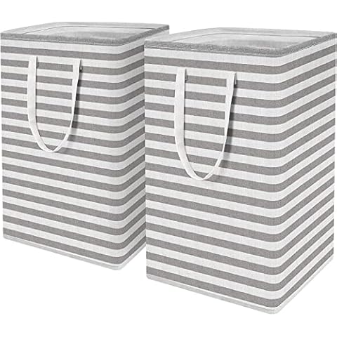 ALINK 2 Stück 72L Groß Wäschekorb Organizer Cover