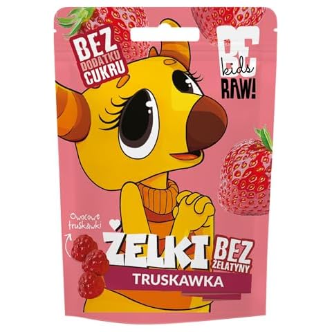 BeRAW! Kids Strawberry Vegan Gummies Set Cover