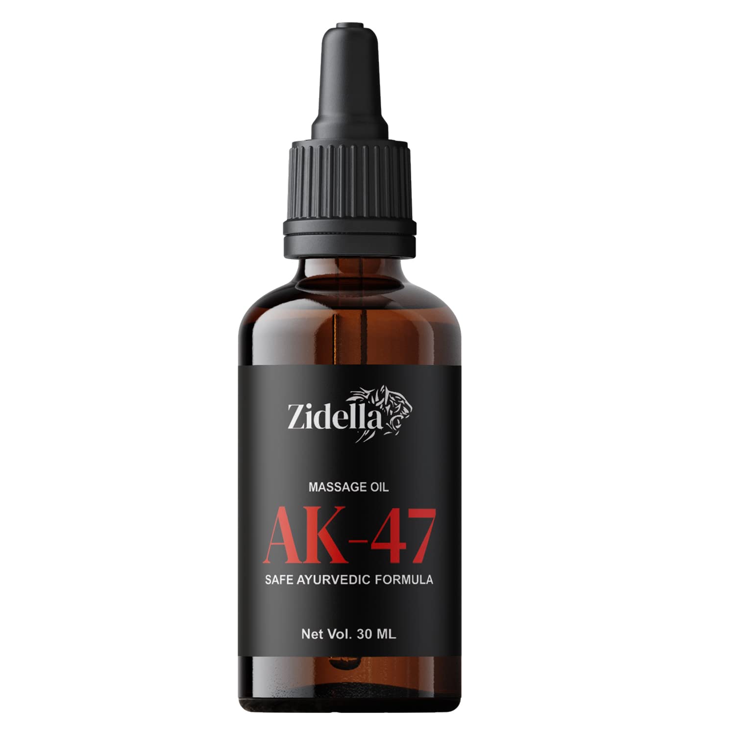 Zidella Shilajit and Ashwagandha Ayurvedic Massage Oil | 30 ml Massage Oil