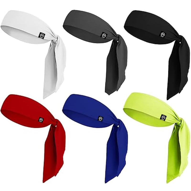 Sweat Wicking Tie Sweatband Headband Men, Ninja Headbands, Sports Head Tie, Mens Headband Long Hair, Athletic Head Band