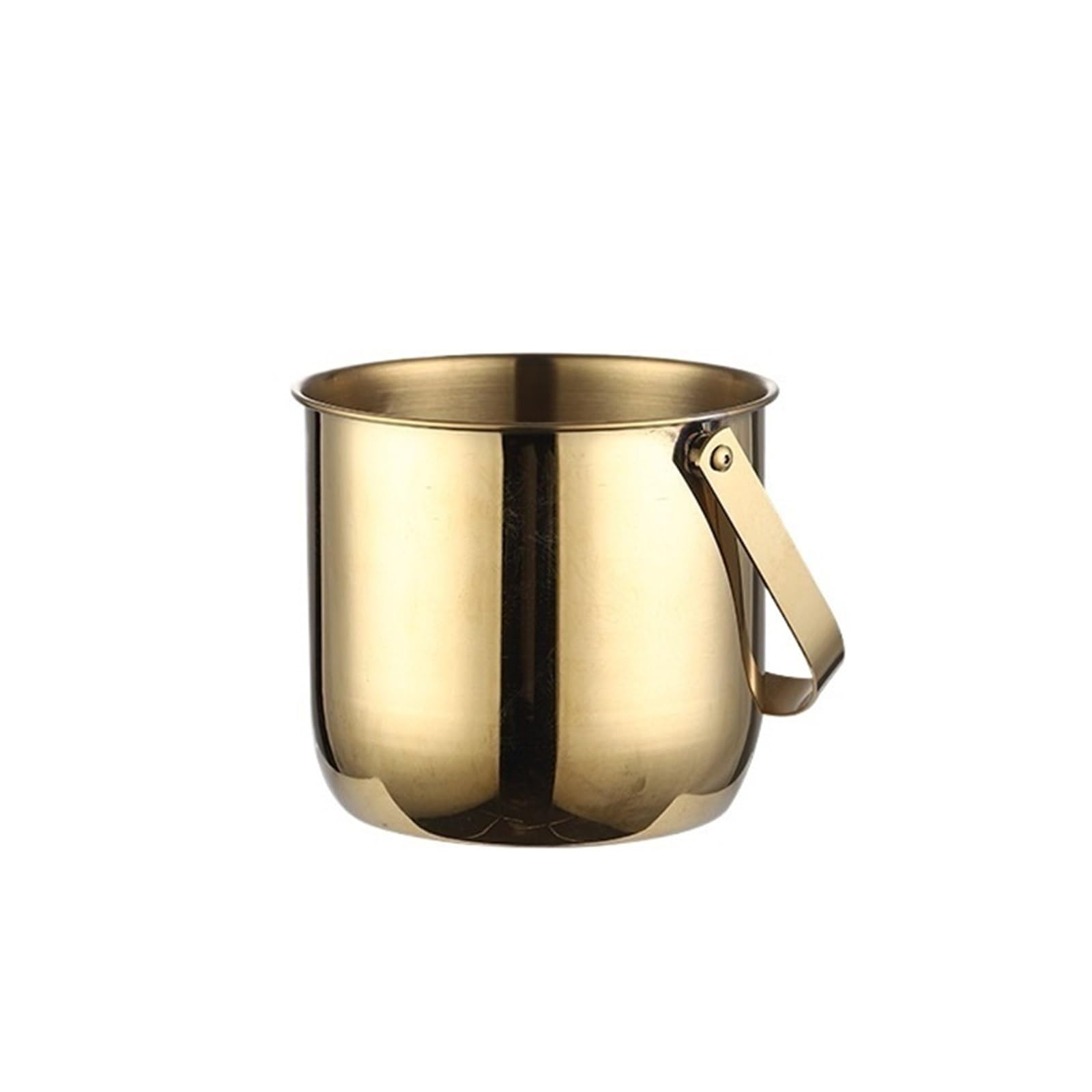 FZL02068LM Ice Bucket Bar Stainless Steel Ice Bucket With Handle Metal Cooler & Drink Tub Holds Wine Cooler
