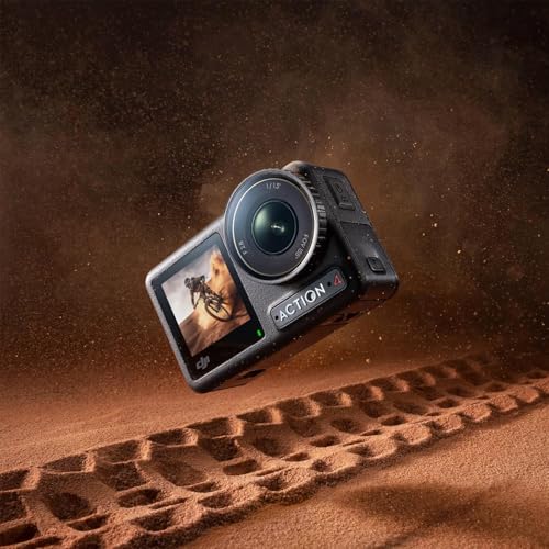 DJI Osmo Action 4 Standard Combo with Multi-accessory in One Kit, 4K/120fps UHD Video Waterproof Action Camera with 64G - Additional View