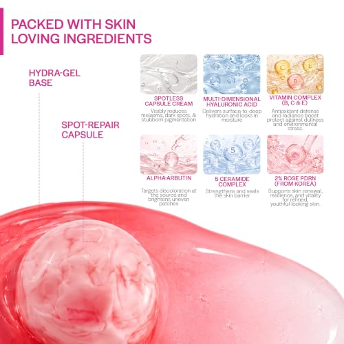 Image of Suroskie Spotless Capsule Cream 68g | Korean Skin Care For Women & Men | For Pigmentation & Dark Spots | Skin Brightening & Deep Hydration | All Skin Type