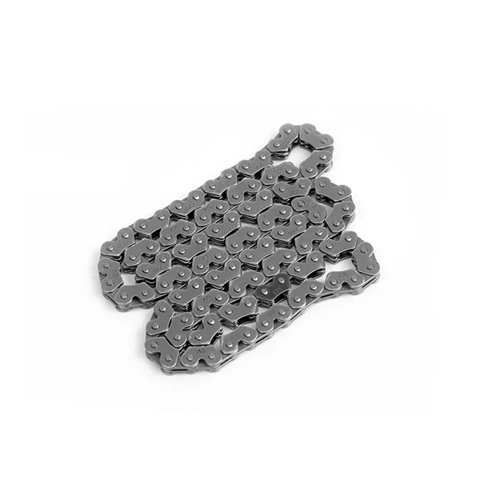Moto 2 * 3 5 Pezzi Maglie Catena di distribuzione Catena a camma silenziosa Catena for serbatoio for pezzi di ricambio HE(5 pieces104L)