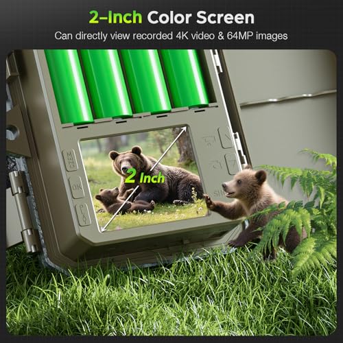 VIDVIS 4K 64MP wifi trail camera