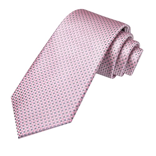 Image of Hi-Tie Mens Paisley Floral Striped Ties Set Silk Necktie and Lapel Pin for Men Pocket Square Cufflinks Set Business Wedding