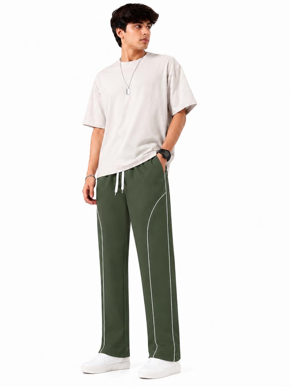 o3e Men's Polyester Straight Fit Trackpant | Lightweight, Sports Lower, Gym, Running, Casual Wear-picture-27