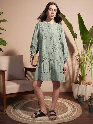 Image of Vishudh Women's Ethnic Dress | Regular Fit | Fashionable for Comfort