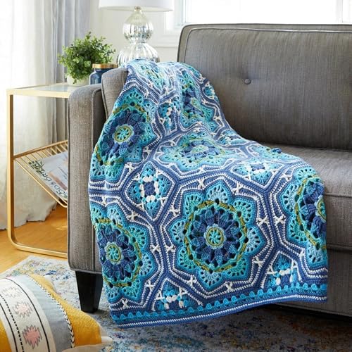 Mary Maxim Crochet Afghan Kits with Premier...