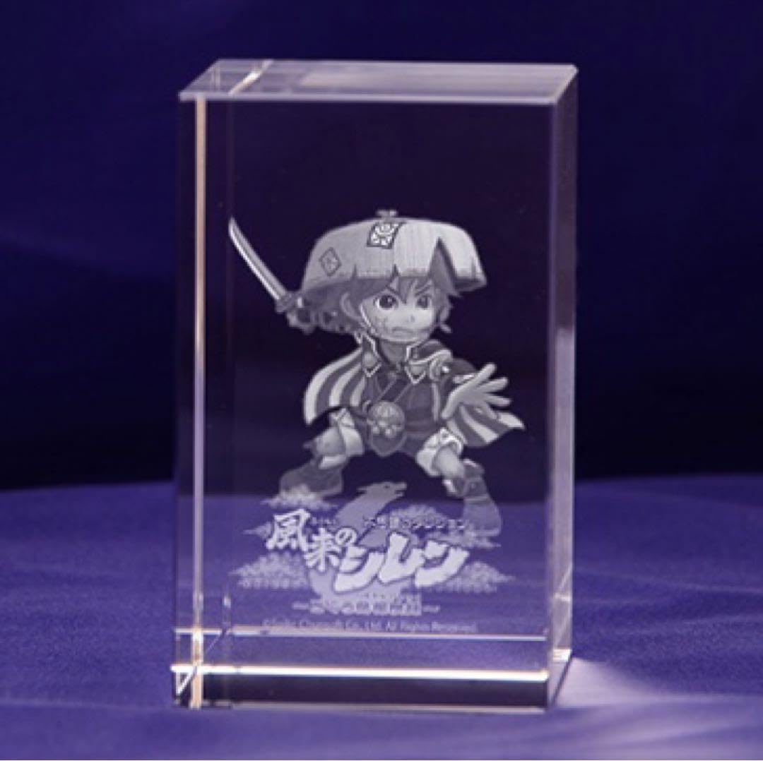 【風来のシレン6 とぐろ島探検録 予約特典】3Dクリスタルセット 風来のシレン6 とぐろ島探検録 予約特典】3Dクリスタルセット