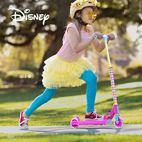 Image of Jetson Character Kids Kick Scooter, LED Lights on Stem & Light-Up Wheels, Lightweight Frame, Height-Adjustable Handlebar, Lean-to-Steer System, Easy-Fold Mechanism