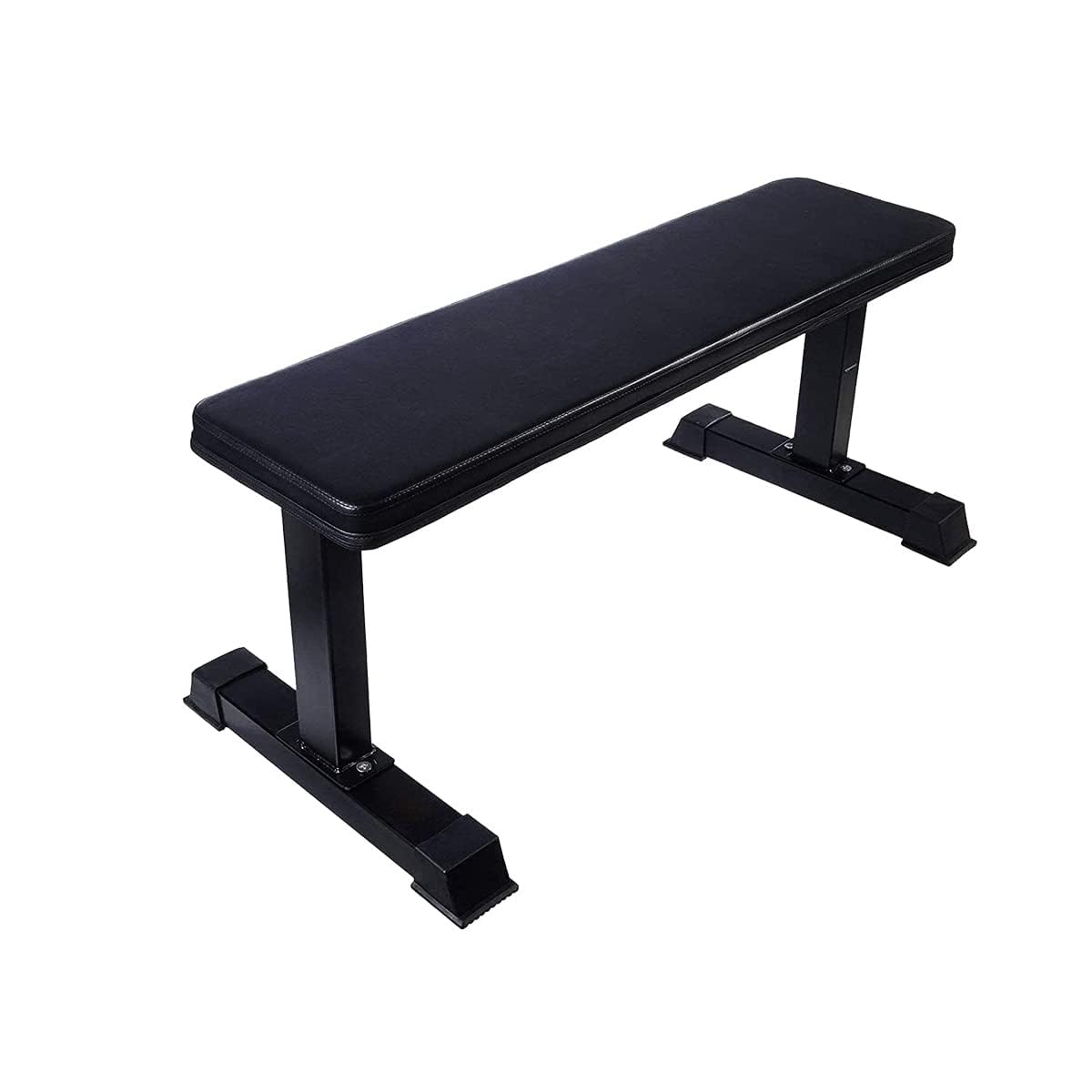 Flat Gym Bench for Home Workout Multipurpose Exercise Bench Press Fitness bench Weight Strength Training, Flat, Black | 290 kg Capacity Weight