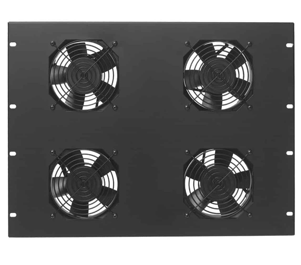 Amazon.com: Lowell FW4-7T Rack Fan Panel-7U, 4 x 4.7-Inch Whisper