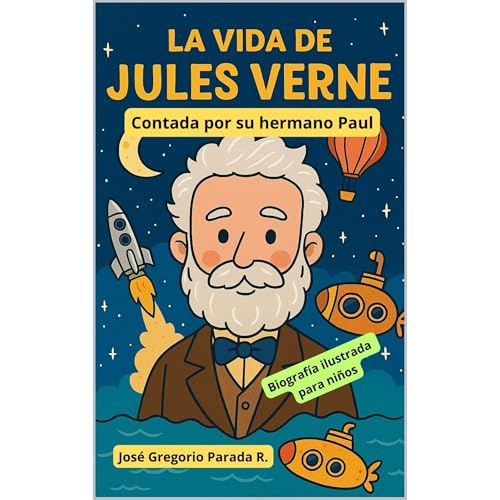La vida de Jules Verne contada por su hermano Paul Audiobook By JOSE GREGORIO PARADA RAMIREZ cover art