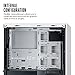 immagine 7Cooler Master MasterBox 5 White with Dark Mirror Front Panel Case per PC 'ATX, microATX, Mini-ITX, USB 3.0, con Finestra Laterale' MCX-B5S2-WWNN-01