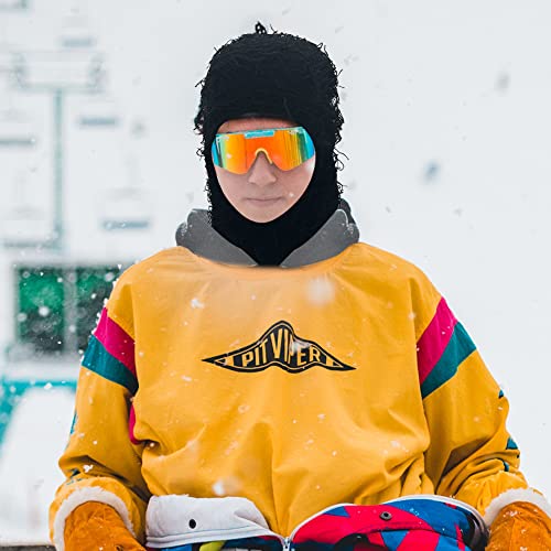 Xurigox 2 Pcs Distressed Balaclava Ski Mask Knitted Full Face Windproof Winter Premium Cool Ski Mask For Men And Women One Size Yeat Shiesty Distress Mask #TOP6