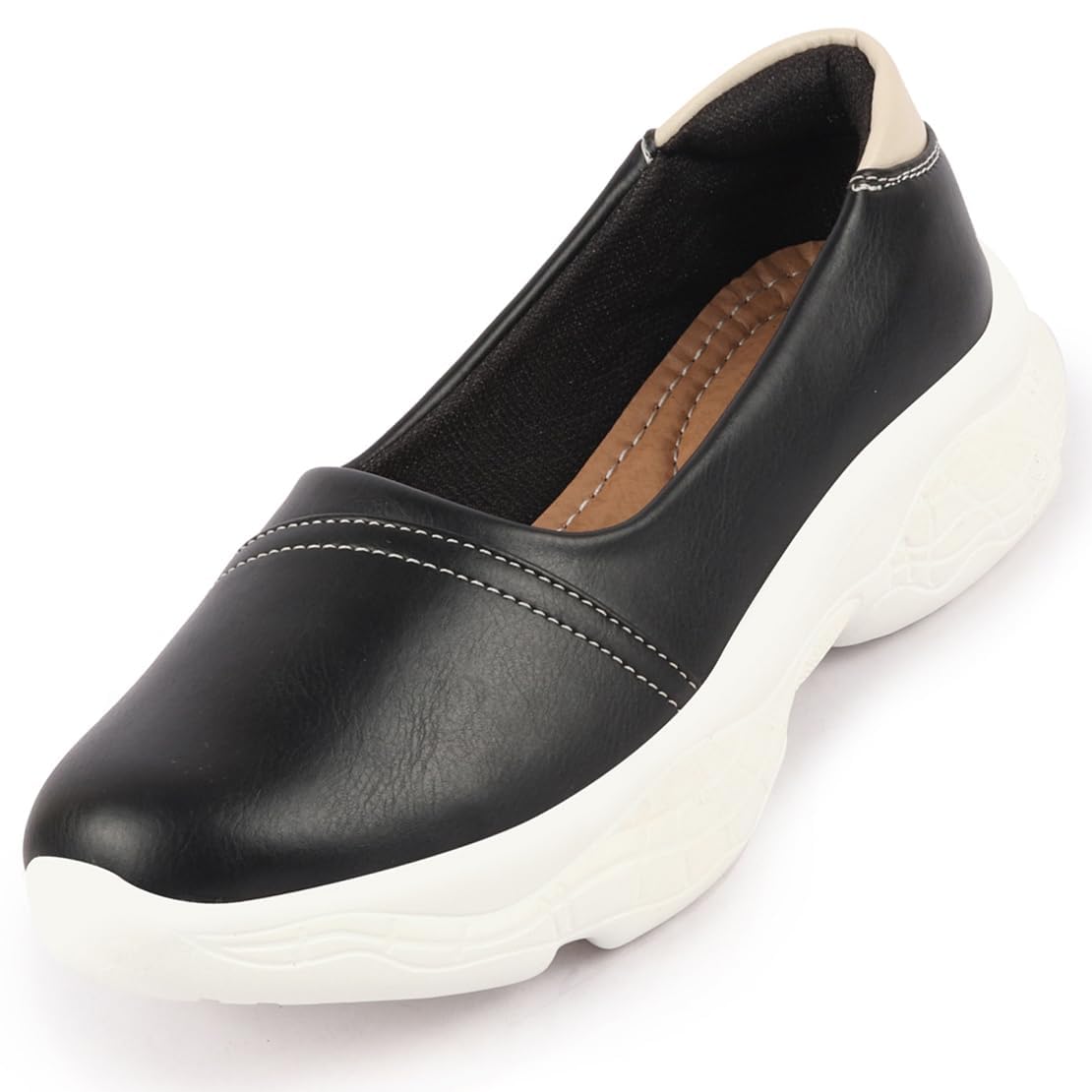 See full amazon price history chart for FAUSTO Womens Outdoor Fashion Stitched Slip On Shoes (Black, 5) FAUSTO Womens Outdoor Fashion Stitched Slip On Shoes (Black, 5) (B0CG1ZG3L9) Amazon Price History, Amazon Price Tracker