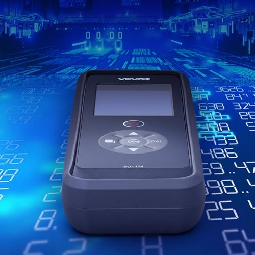 VEVOR Messgerät für gelösten Sauerstoff, Messbereich 0,0–50,0 mg/L, tragbares Testset mit 4 m Elektrodenkabel & Bluetooth/USB-Datenübertragung, Speicherung von Datensätzen, DO-Messgerät