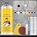Quick-Drying Tile Repair Glue - Complete Tool Kit for DIY, Multifunctional Tile Stone Crack Repair Kit for Granite Marble Porcelain, Ceramic Chip & Hole Filler Paste for Bathtub Floor (2)