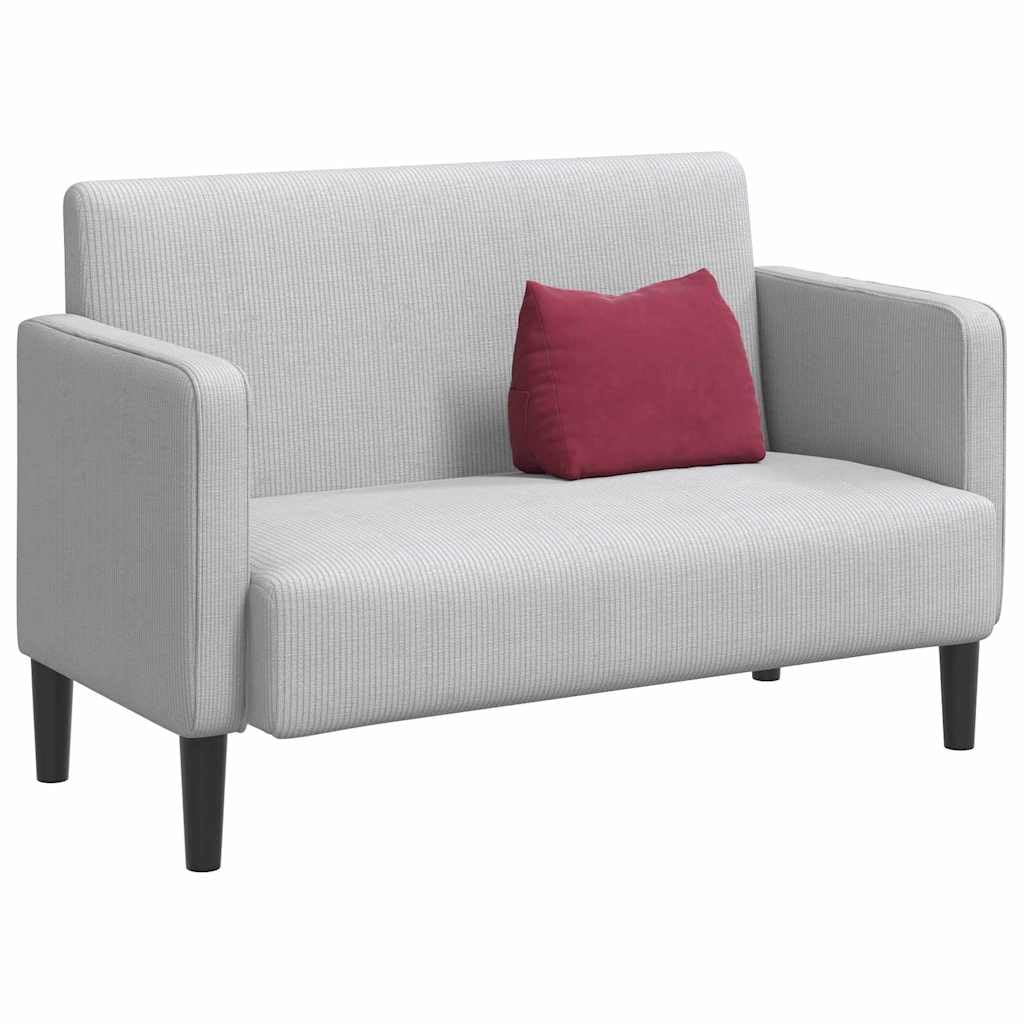 Cojín para el respaldo, color rojo vino, 45 x 20 x 35 cm, tejido de pana ergonómico, extraíble, lavable, para sofá, silla de oficina, asiento de coche, ideal como cojín lumbar, transpirable