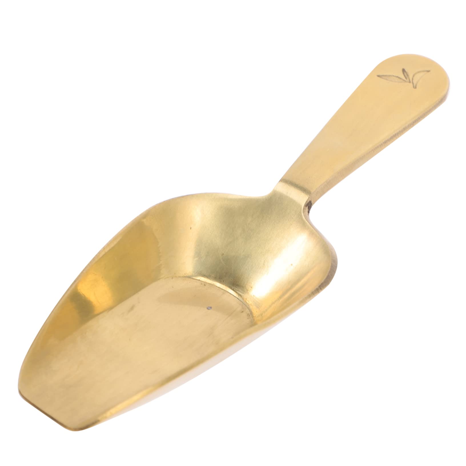 Alipis 5pezzi Cucchiaio Da Tè Ottone Cucchiaio Per Misurare Tè e Chicchi Design e Semplice Per Uso e Ristoranti