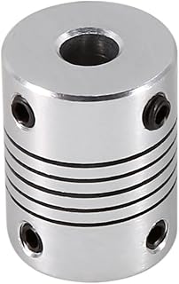 ZHENGGF-CPL Coupler 1Pc Flexible Shaft Coupler D19 L25 Aluminium for CNC Stepper Motor Connector Shaft Coupling (Inner Diameter : 5 x 6mm)