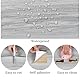 VaryPaper PVC Bodenbelag Selbstklebend Fliesenaufkleber Holzoptik Hellgrau 90cmx15cm 20 Stück Vinylboden Selbstklebend Linoleum Boden Selbstklebende Fliesen Boden Bad Schlafzimmer Fußbodenbelag