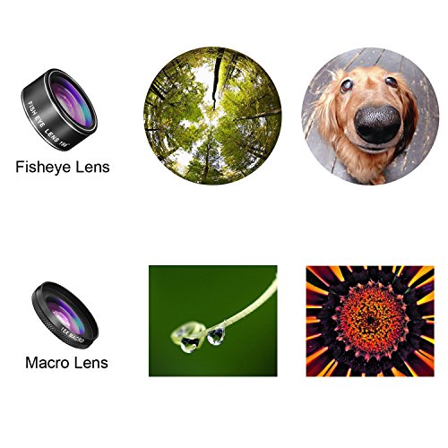 Techo 5 in 1 telecamera HD, obiettivo fisheye