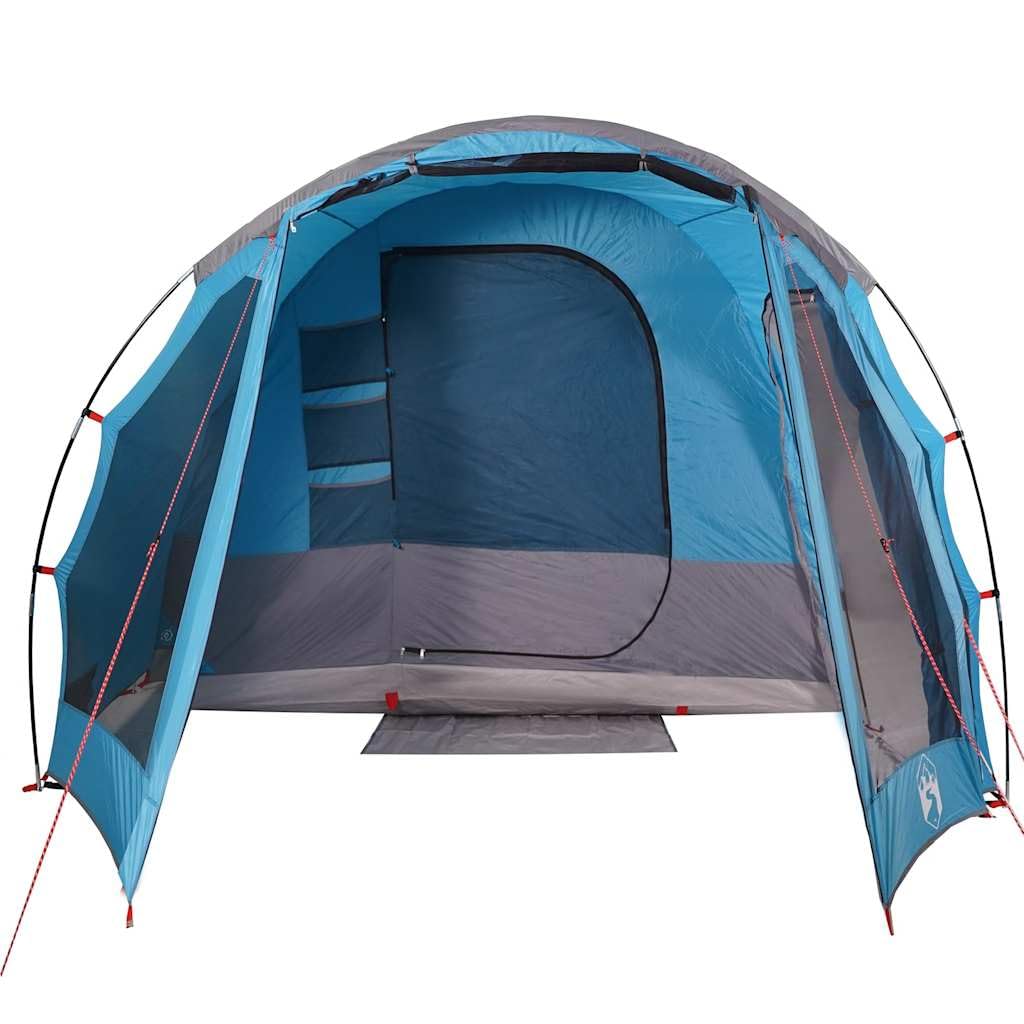 Genérico Tienda de campaña Familiar 6 Personas Impermeable Azul,Deportes,Actividades al Aire Libre,Camping y Senderismo,Tiendas de campaña-94732