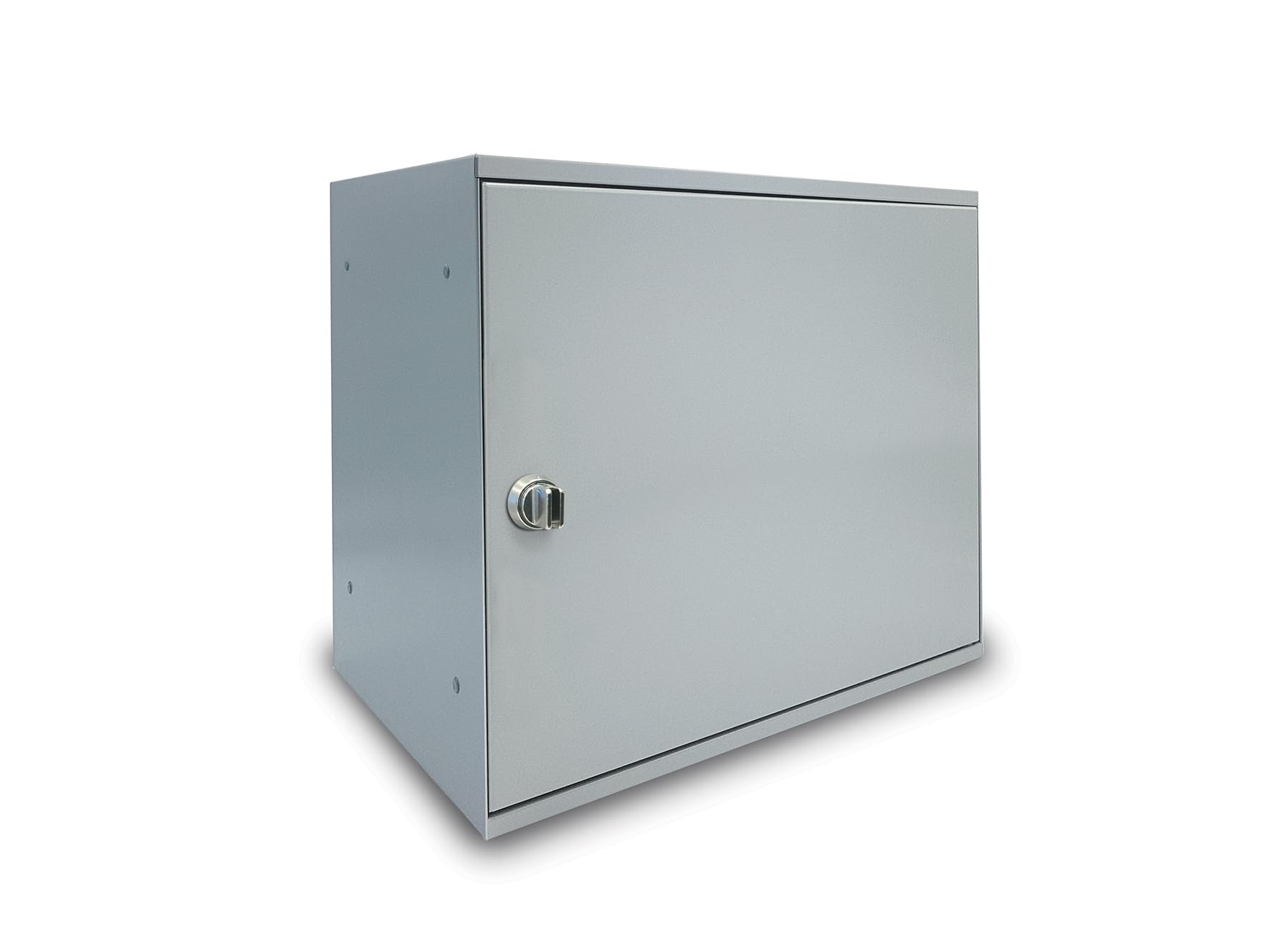ALUBOX EASYBOX Cassetta Per Pacchi Corriere 33X27X40 Cm Cassetta Postale Pacchi In Lamiera Zincata (ANTRACITE)
