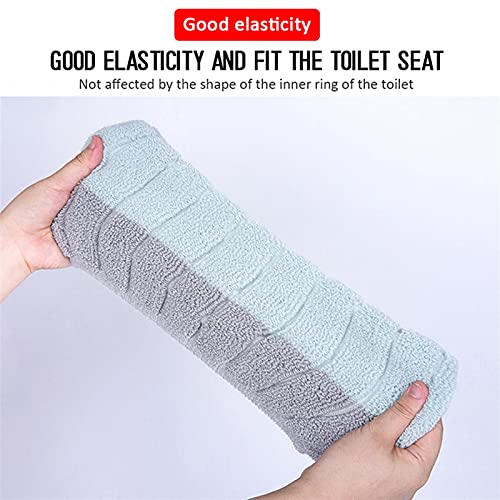 ENJY Kissen Toilettensitzbezug 3-teiliges Badezimmer weiches und Dickes Sitzkissen, waschbar, warmes WC, Komfortables 30 cm Sitzkissen (Color : 5 UK) – Bild 3
