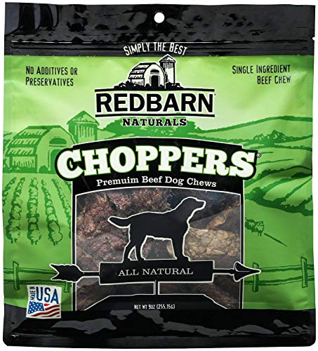 Redbarn Beef Lung Choppers Dog Chew, (8-Count)