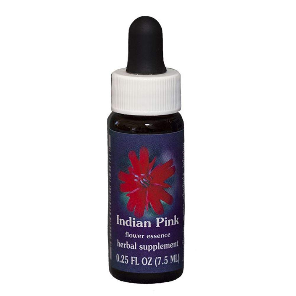 Flower Essence Services Supplement Dropper, Indian Pink, 0.25 Ounce