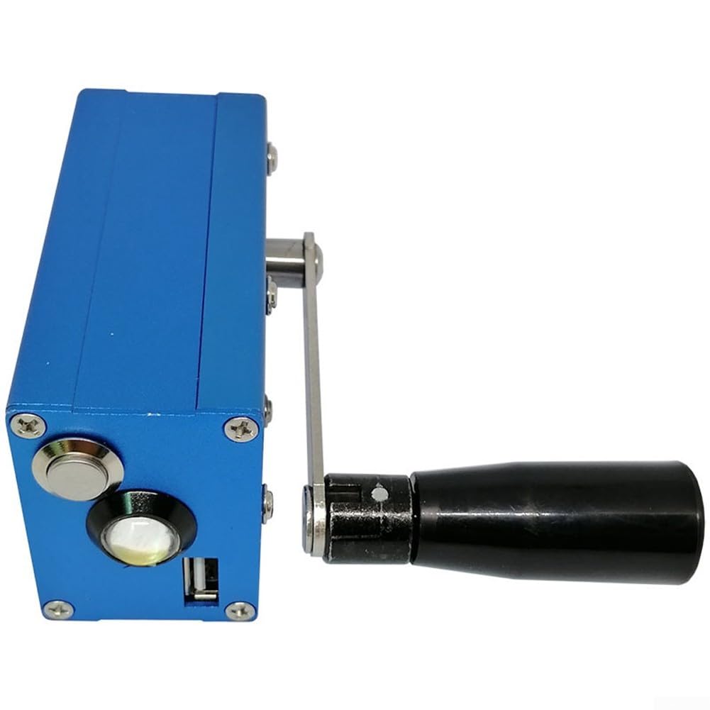 Generador de manivela 3 W USB fuente de alimentación de emergencia de