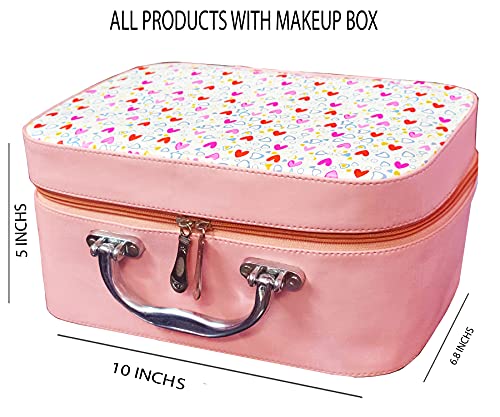 Image of Volo Makeup Kit for Women & Girls Full Kit,Professional Makeup Set, 53 PCS All-in-one Cosmetics Gift Set (Blue)