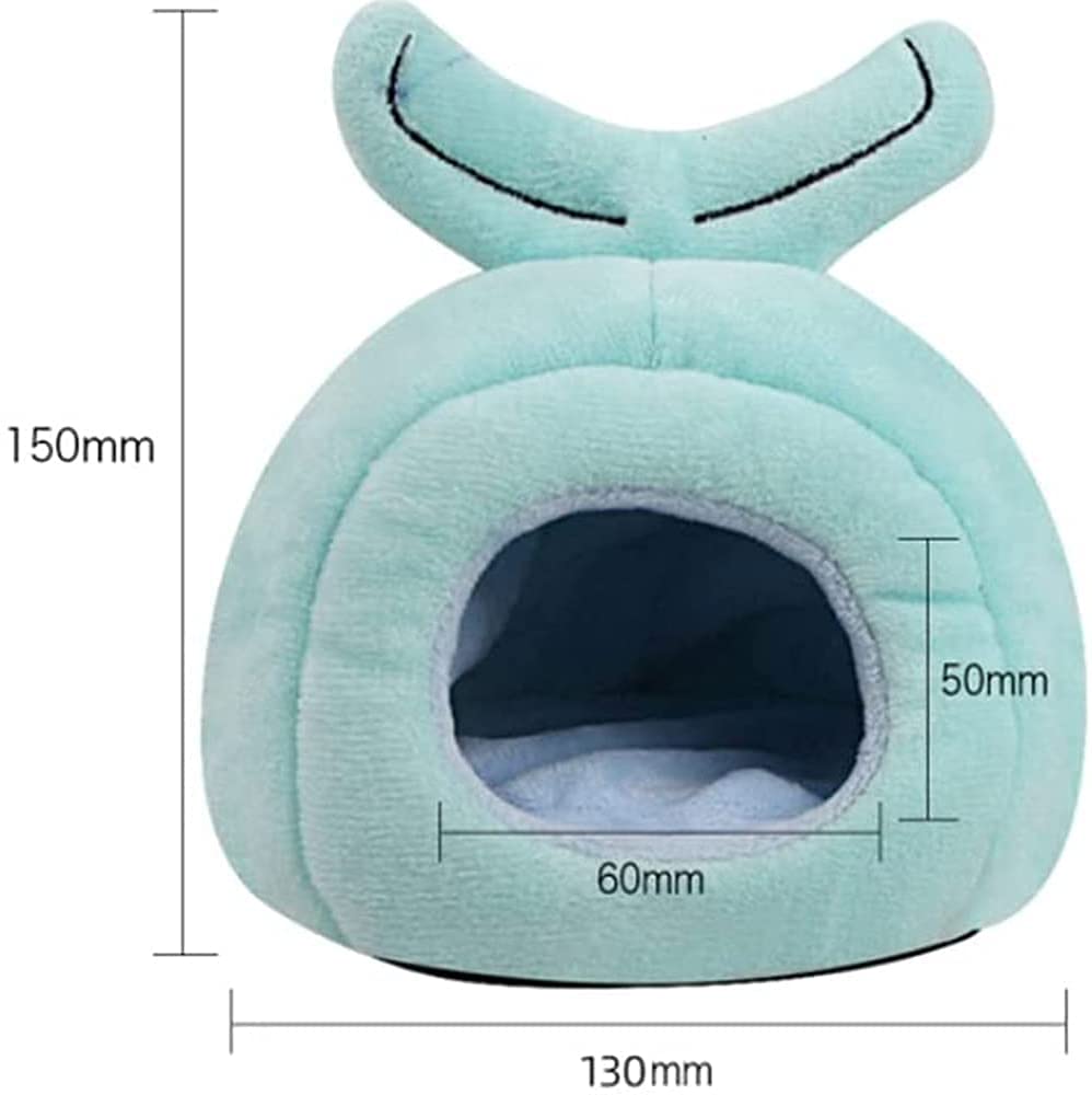 Nidos De Pájaros Nido De Loro Nido de Invierno Animal pequeño Jaula Caliente Agujero Cama Hogar Accesorios para Mascotas Forma de Jaula para Mascotas Nido para Mascotas Hámster Erizo 81